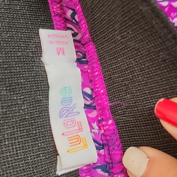 Lularoe OG Retired Jill knife pleated midi skirt - Picture 3 of 4